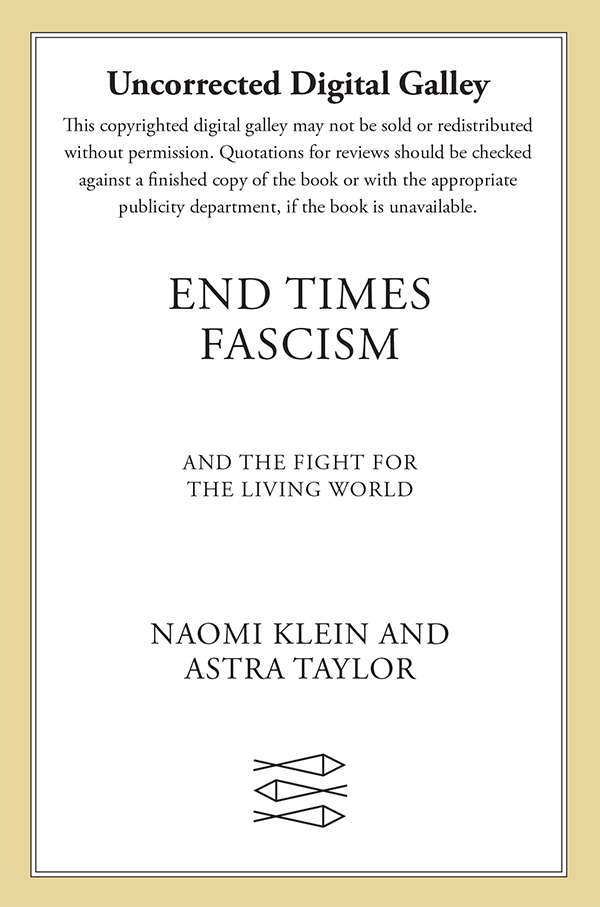 End Times Fascism